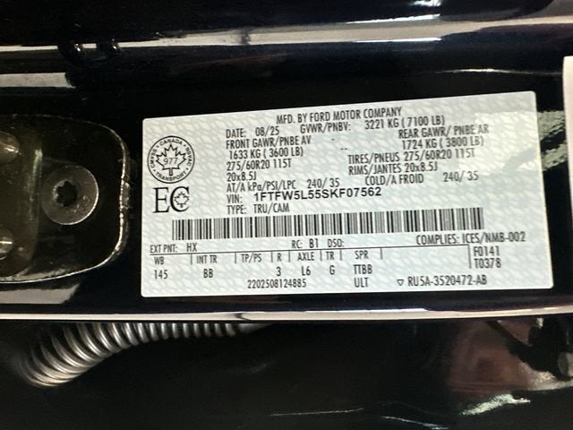 2025 Ford F-150 LARIAT