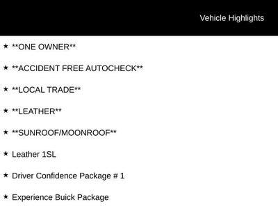 2015 Buick LaCrosse Leather