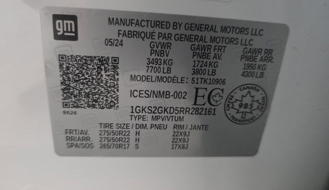 2024 GMC Yukon XL SLT