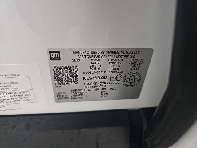 2024 Chevrolet Tahoe Z71