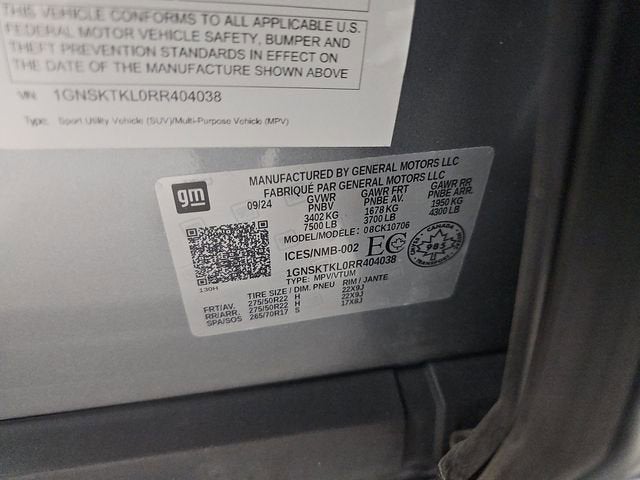 2024 Chevrolet Tahoe High Country