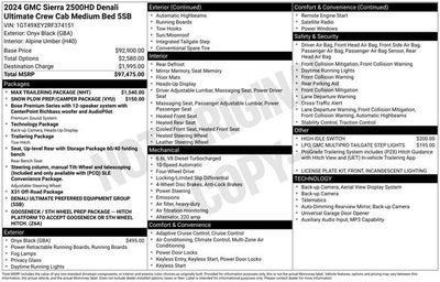 2024 GMC Sierra 2500 HD Denali Ultimate