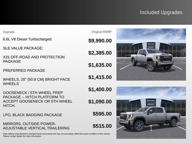 2026 GMC Sierra 2500 HD SLE