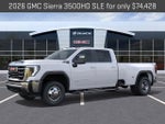 2026 GMC Sierra 3500 HD SLE DRW