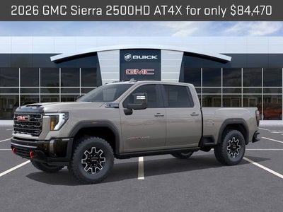 2026 GMC Sierra 2500 HD AT4X
