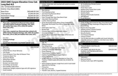 2022 GMC Canyon Elevation