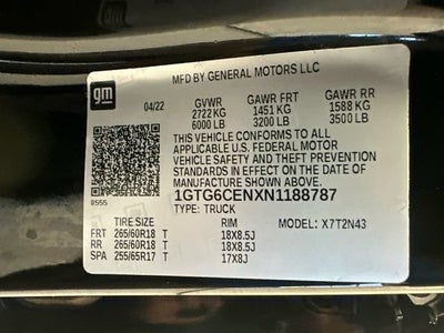 2022 GMC Canyon 4WD Elevation