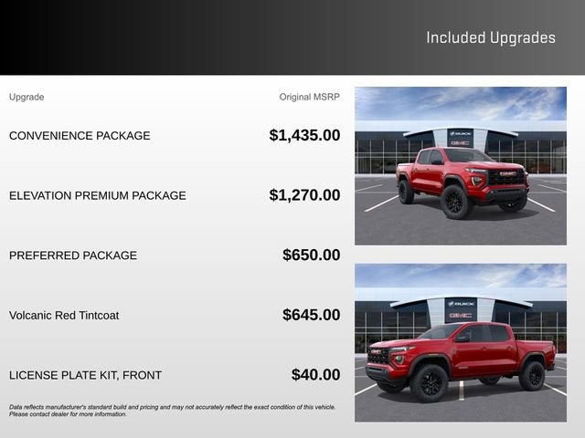 2026 GMC Canyon Elevation