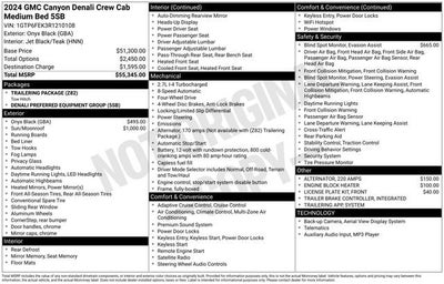 2024 GMC Canyon Denali