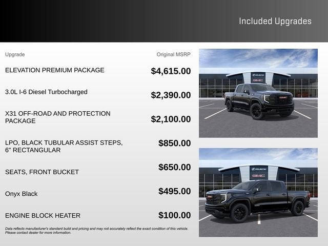 2026 GMC Sierra 1500 Elevation