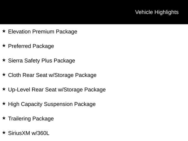 2024 GMC Sierra 1500 Elevation