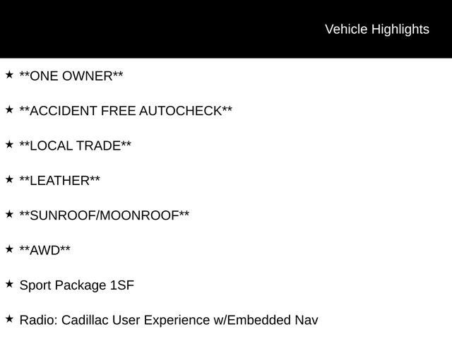 2020 Cadillac XT5 Sport AWD