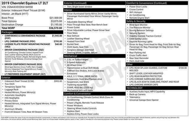 2019 Chevrolet Equinox LT