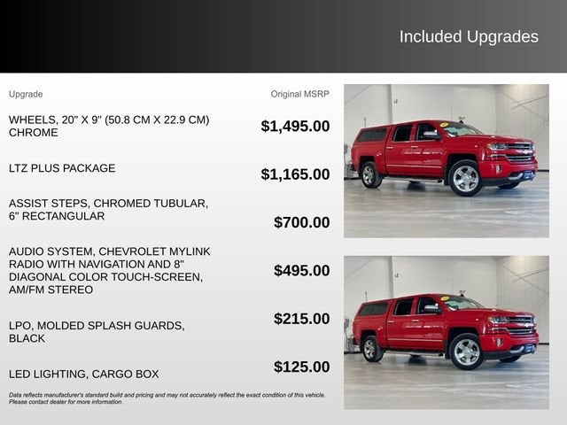 2016 Chevrolet Silverado 1500 LTZ