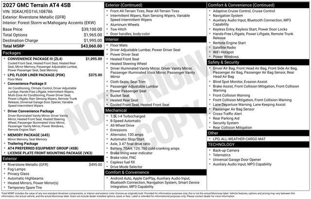 2027 GMC Terrain AT4
