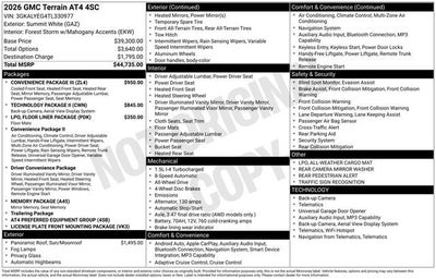 2026 GMC Terrain AT4