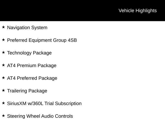 2025 GMC Sierra 1500 AT4