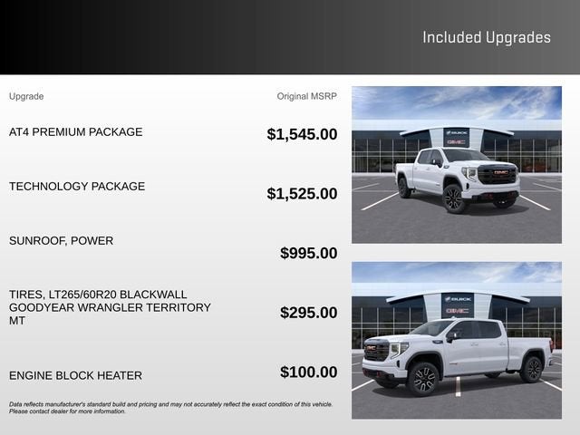 2026 GMC Sierra 1500 AT4