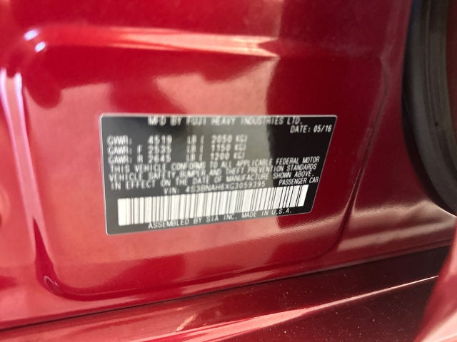 2016 Subaru Legacy 2.5i Premium