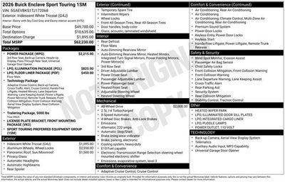 2026 Buick Enclave Sport Touring
