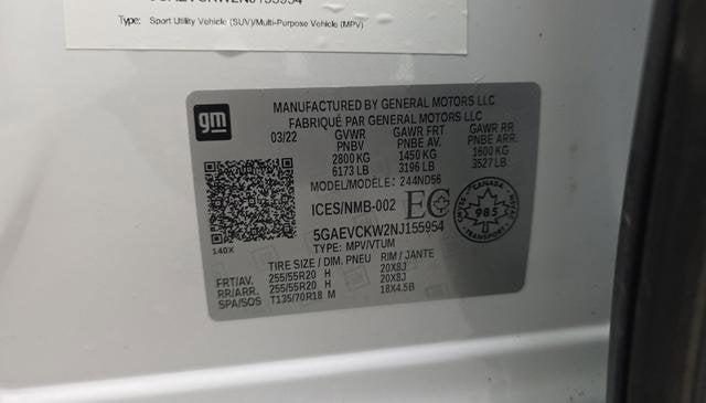 2022 Buick Enclave Avenir