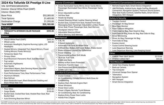 2024 Kia Telluride SX Prestige X-Line