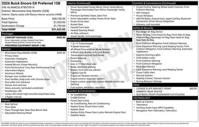 2026 Buick Encore GX Preferred