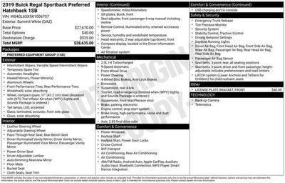 2019 Buick Regal Sportback Preferred